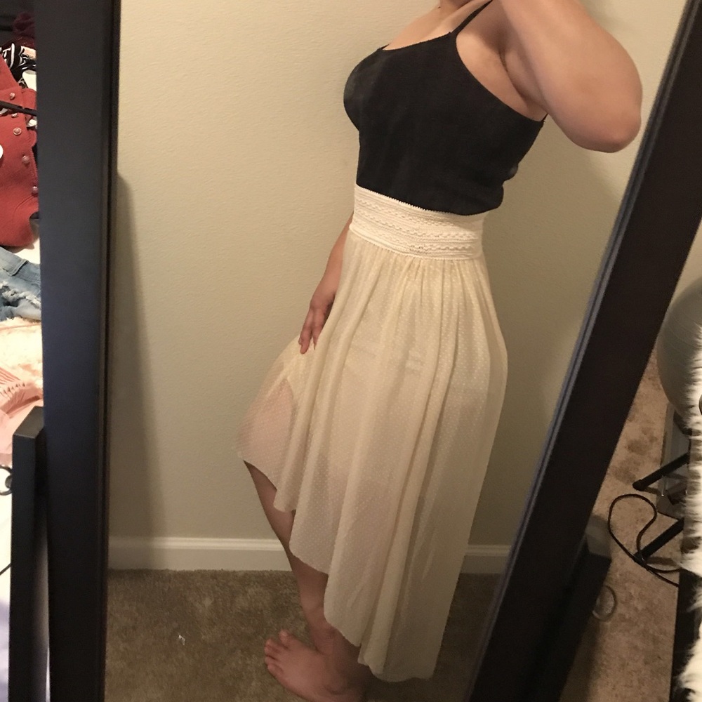 Boho long tail summer skirt skirt