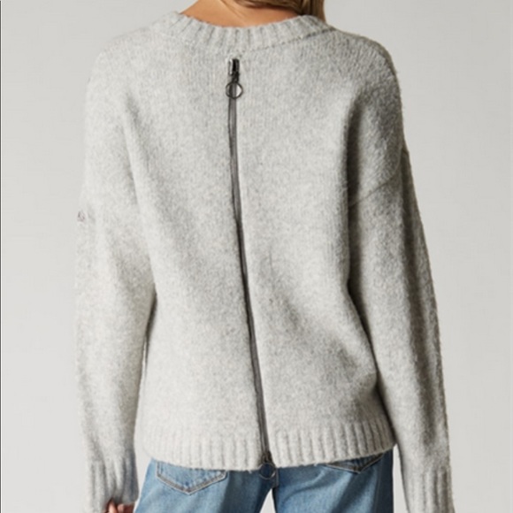 Blank NYC Embroidered Sweater (Vapor Gray) - Picture 3 of 3