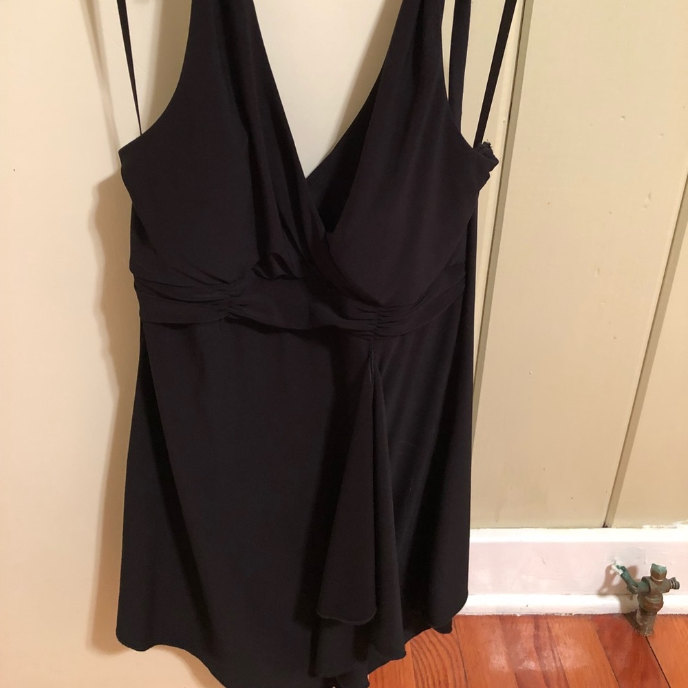 White House black market black halter top