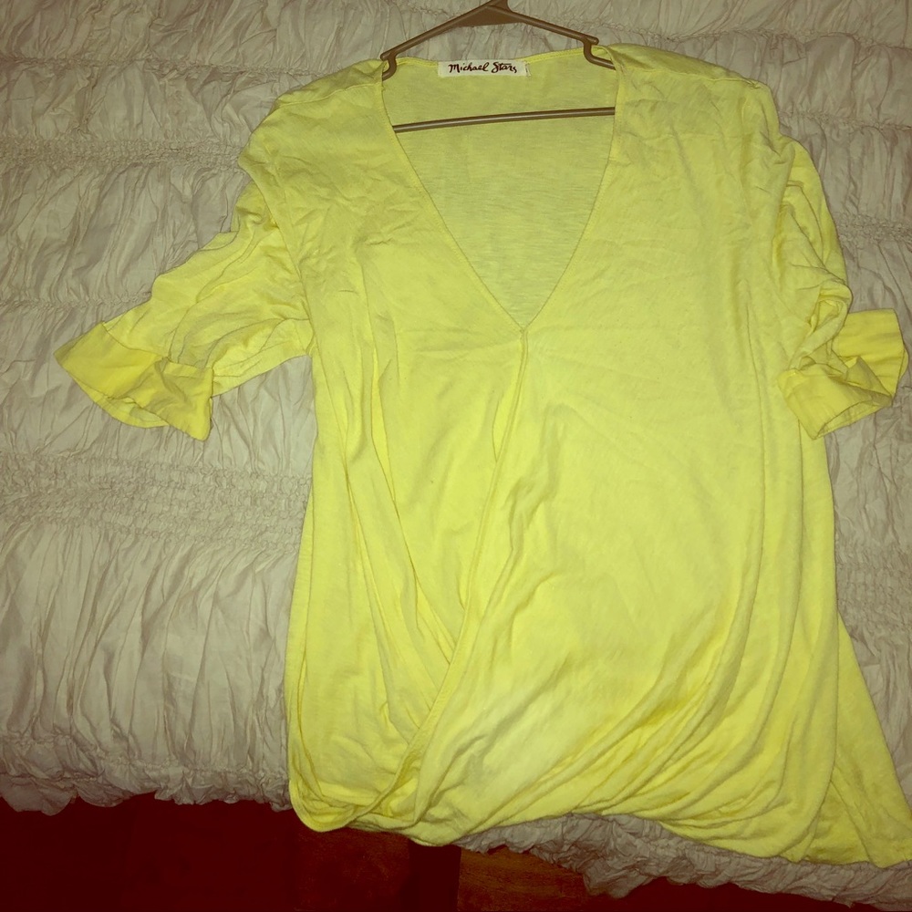 Michael Stars Yellow Shirt