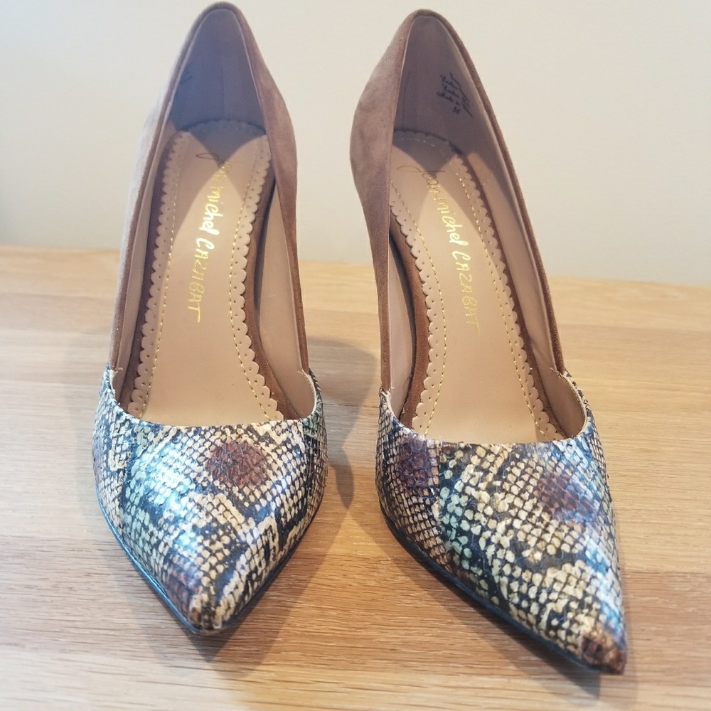Jean Michel Cazabat Suede Pumps