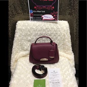 NEW Kate Spade Small Alexya Satchel X-Body Bag