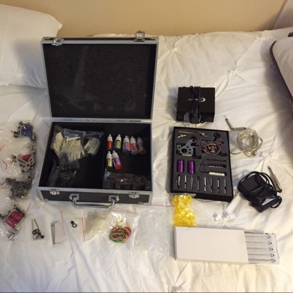 Eyepower Tattoo Starter Kit with Multiple Machines