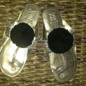 Figue figue Leo pom-pom sandals