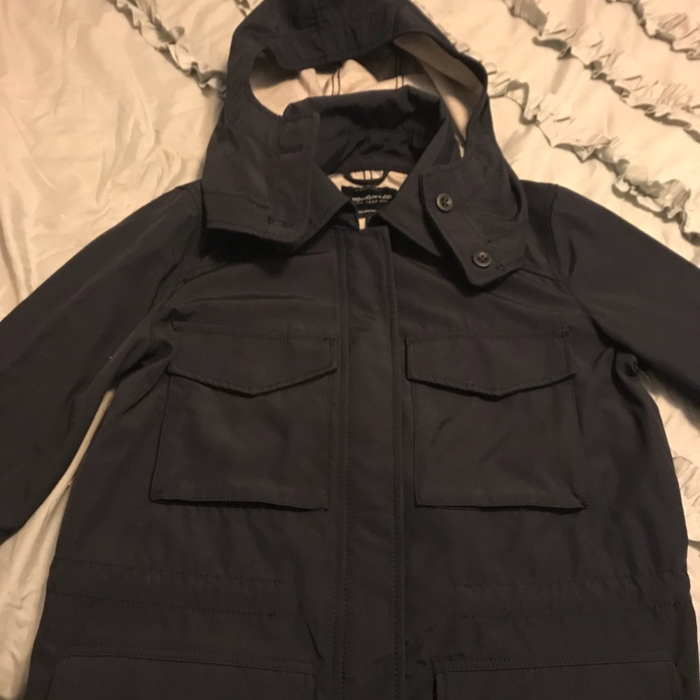 NWOT Madewell lined rain jacket size M