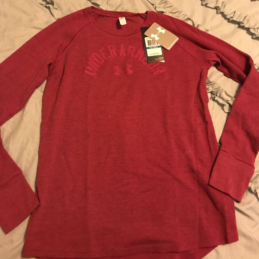 Under Armour thermal girl's long sleeve t-shirt