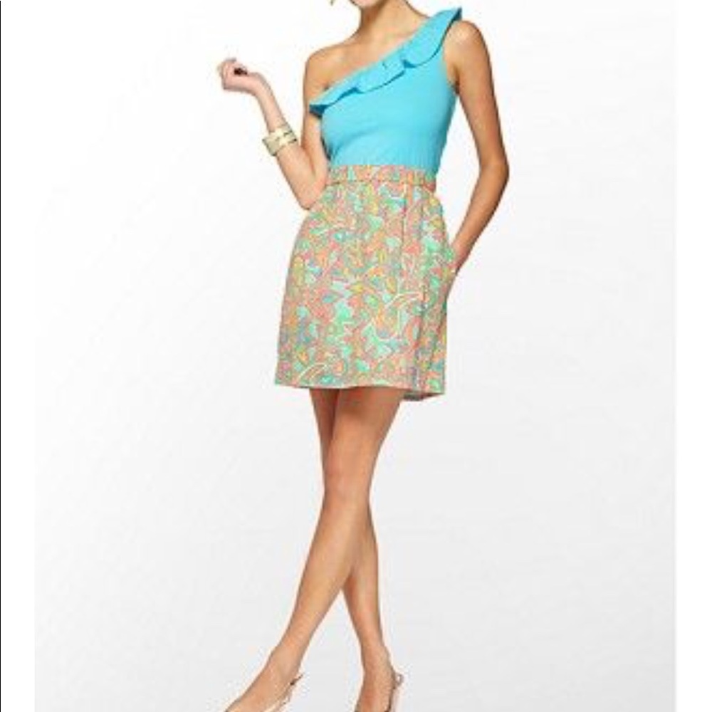 BNWOT Lilly Dionne Dress “Make a Splash” Size XS