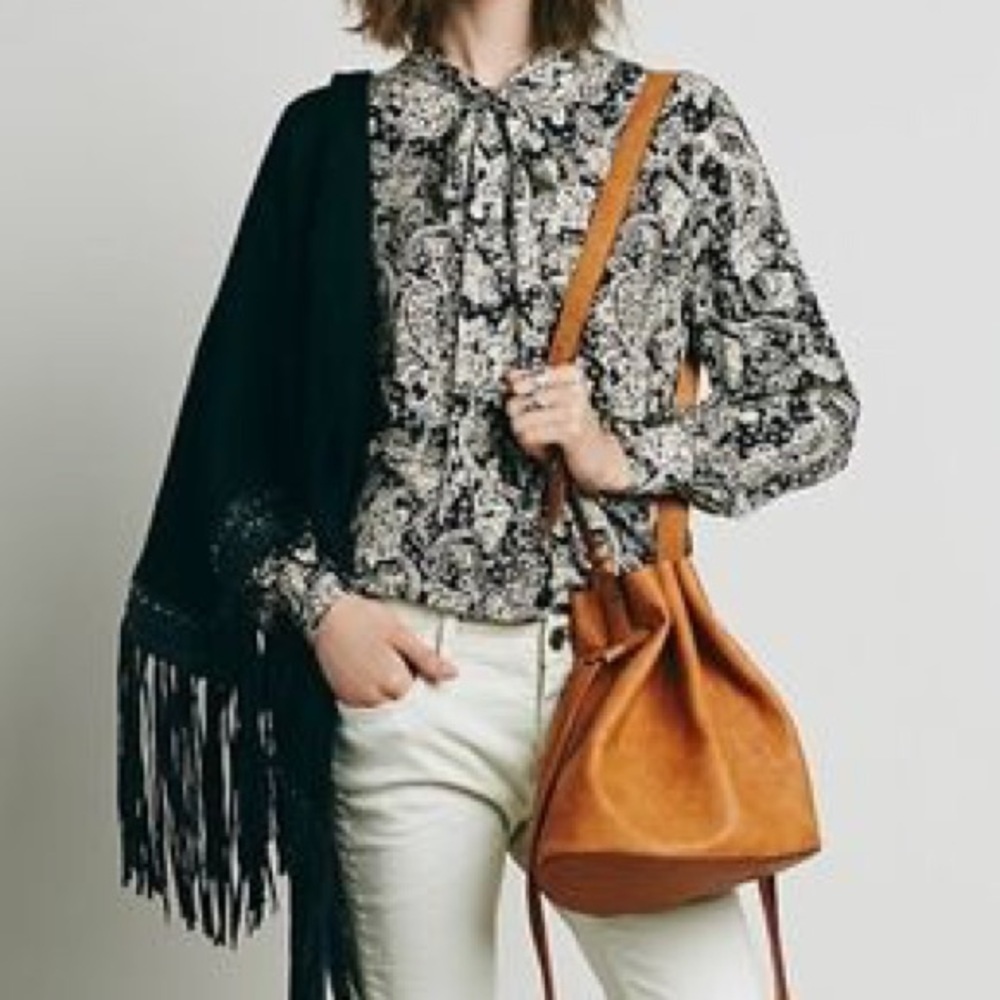 Free People bucket purse