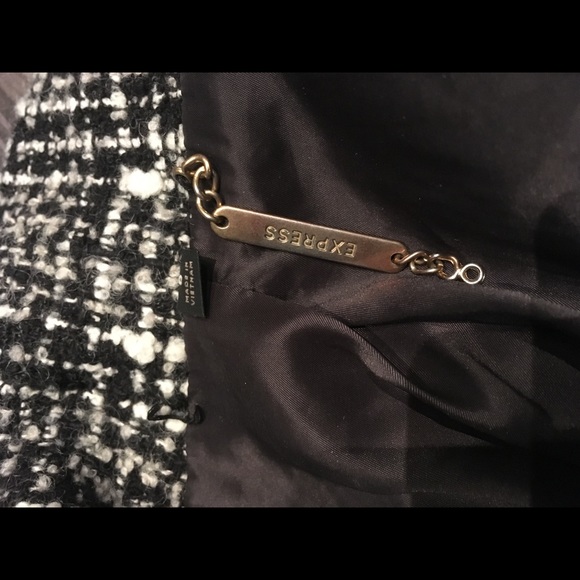 Express Chanel like 3/4 sleeve blazer sz 6 - Picture 6 of 7