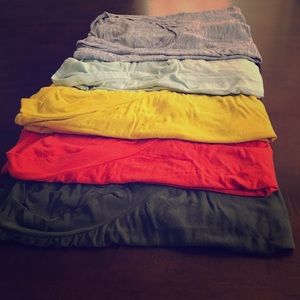 (5) Merona // short-sleeved v-neck