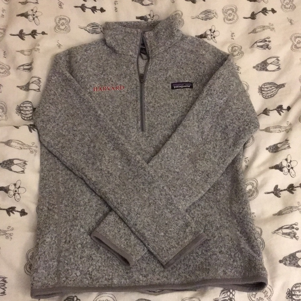 Harvard Patagonia Better Sweater Quarter Zip