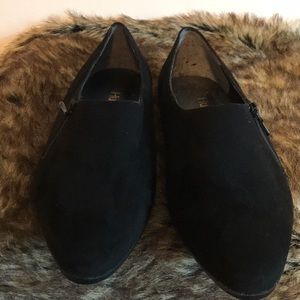 Hunt Club black-flat Suede Women’s shoes 👞 size 6