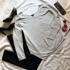 Express Women’s Silver Sweater for Holidays