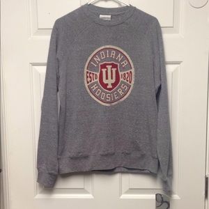 NWT Indiana Hoosiers Gray Sweatshirt Size M