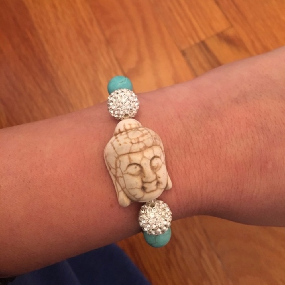 Turquoise Buddha Bracelet