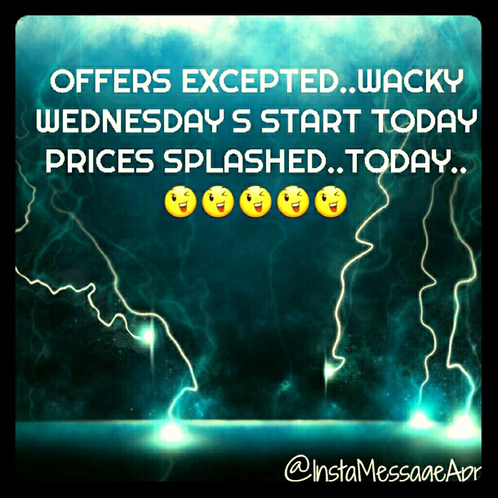 EVERYTHING BOGO CRAZY WEDNESDAYS