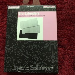 Lingerie Solutions 3-hook bra extenders