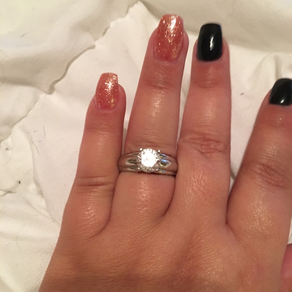 Sterling CZ ring