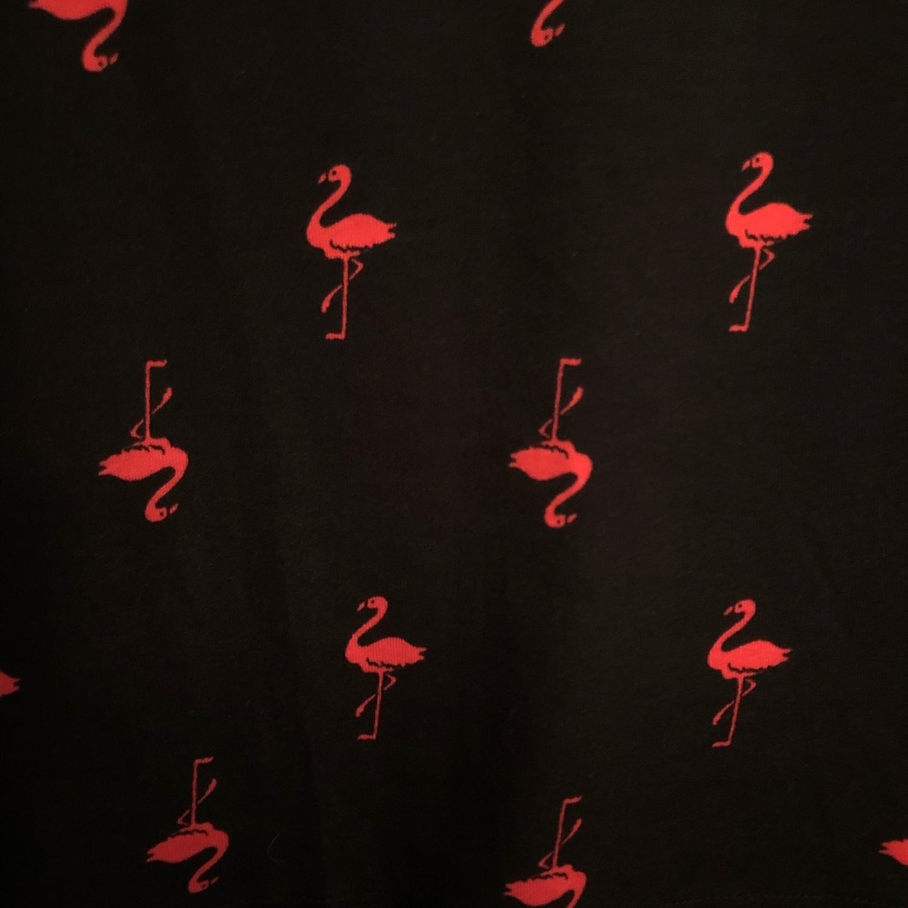 Small Irma Lularoe BNWOT flamingo pink and black