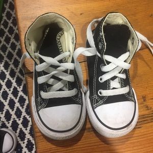 Little converse high tops