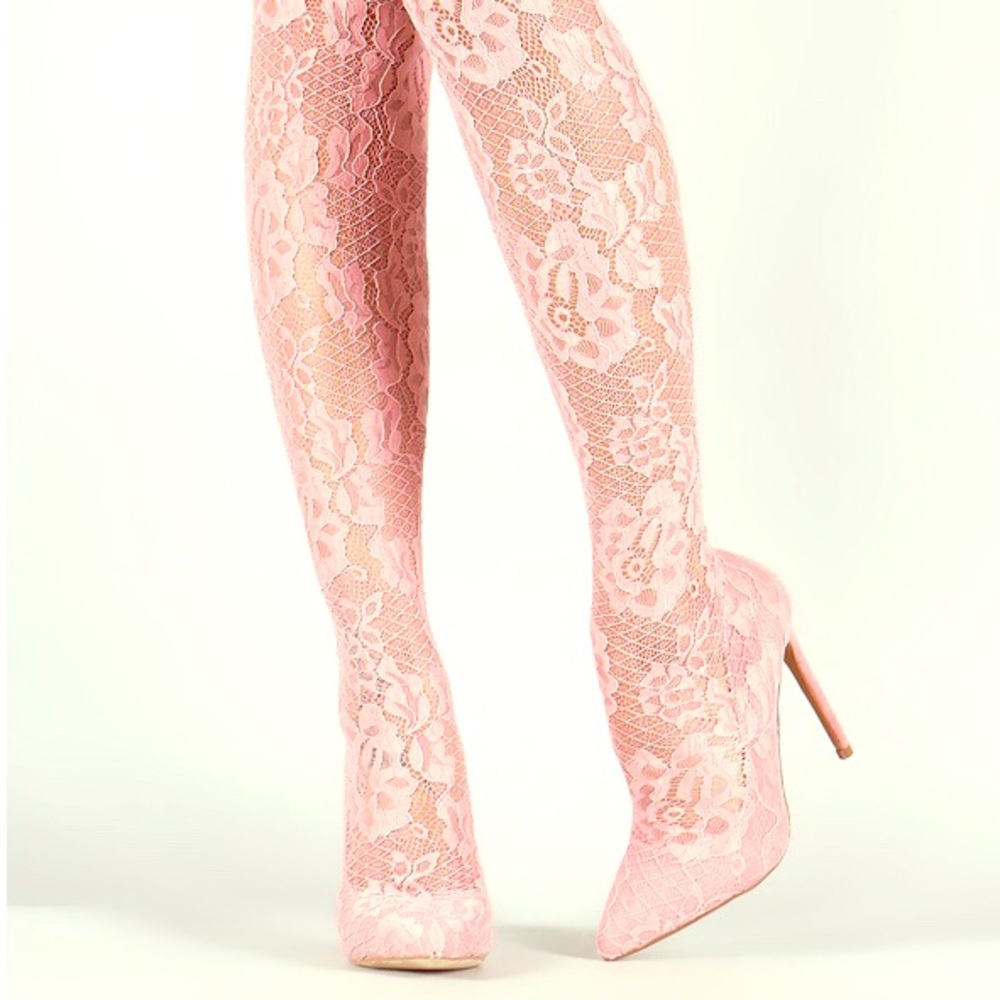 Lacey Stiletto Thigh High Heel