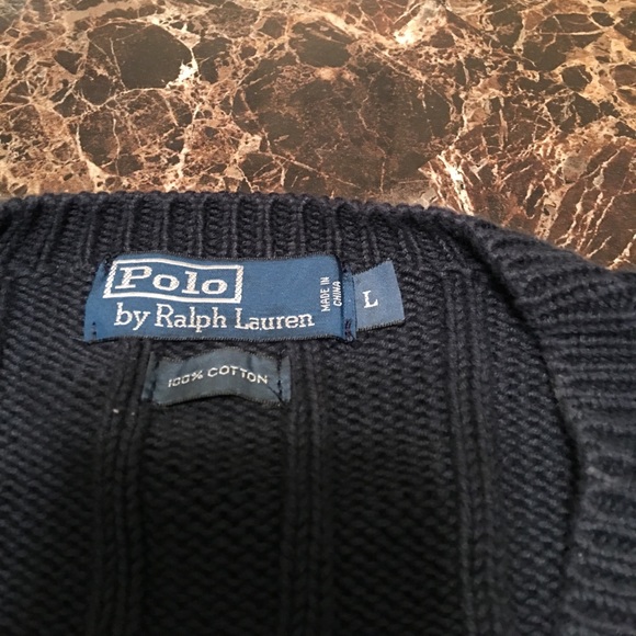 Ralph Lauren Polo sweater size Large - Picture 2 of 3