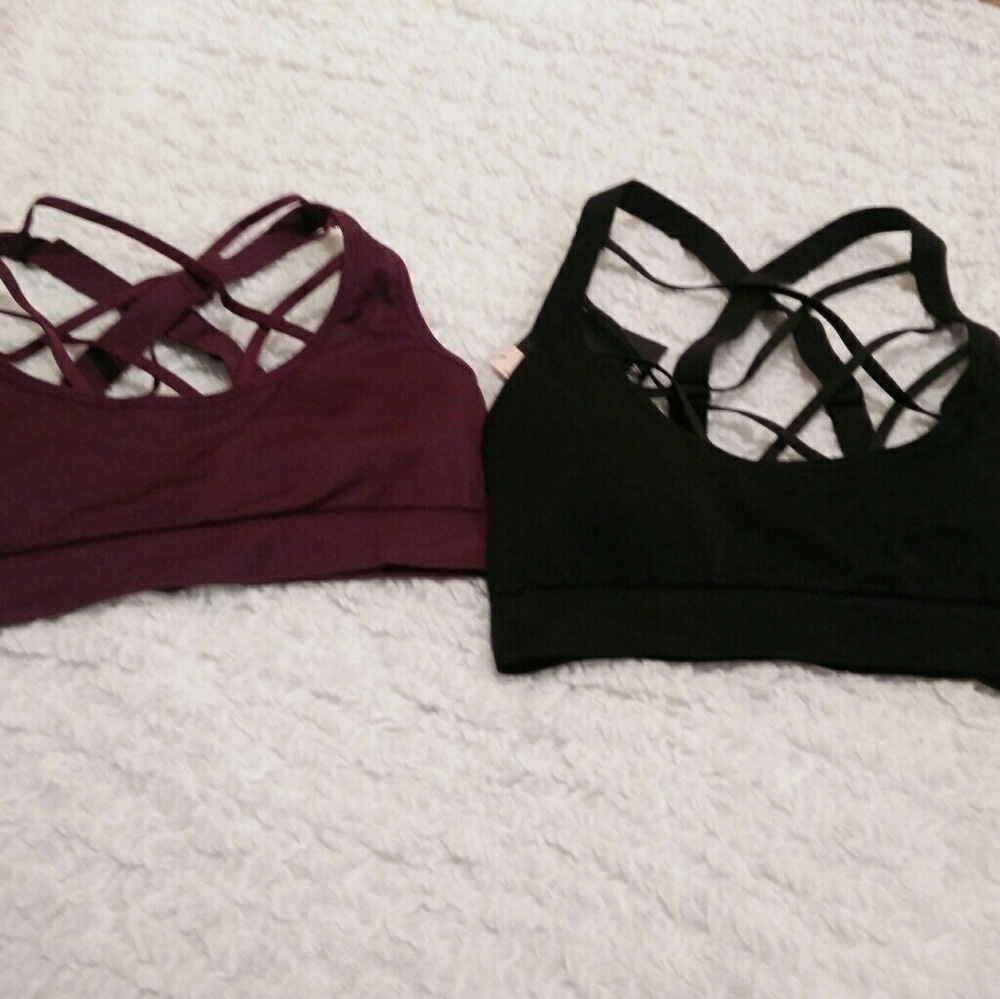 NWT strappy victoria's secret sports bra