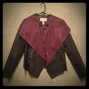 Burgundy Jacket by Bar III