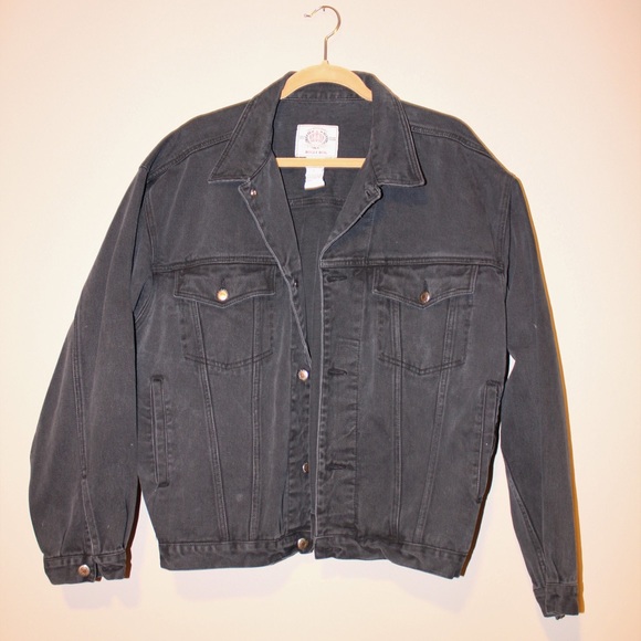 Black Denim Jacket - Picture 1 of 3