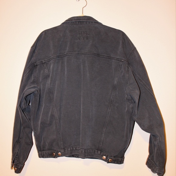 Black Denim Jacket - Picture 3 of 3