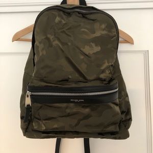 Michael Kors Green Camo backpack
