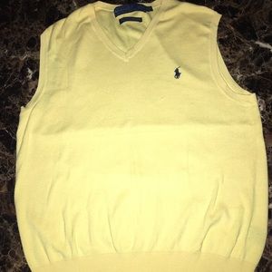Polo by Ralph Lauren sweater vest.