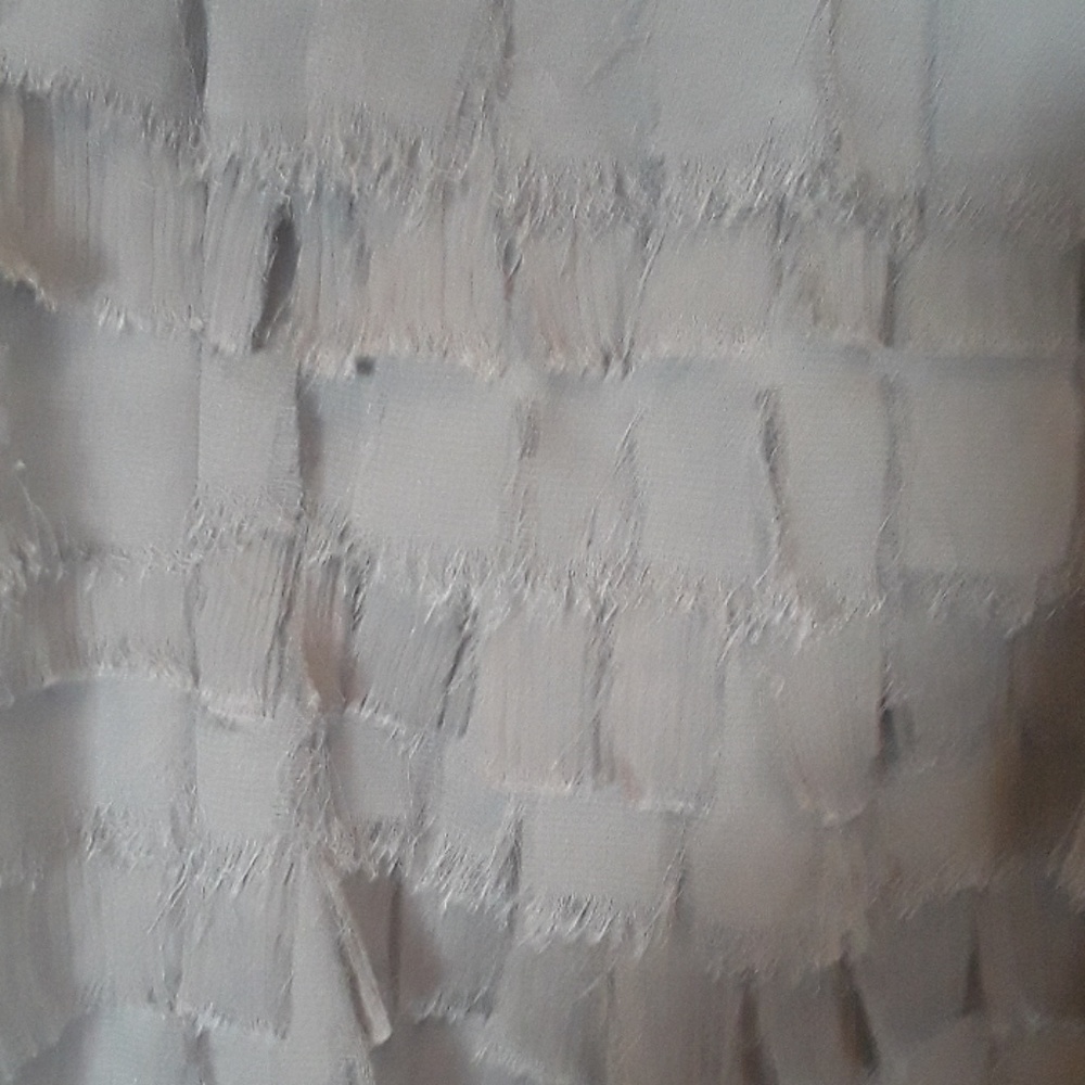 Zara Basic Multi-Layered Dark Grey Skirt - image 2