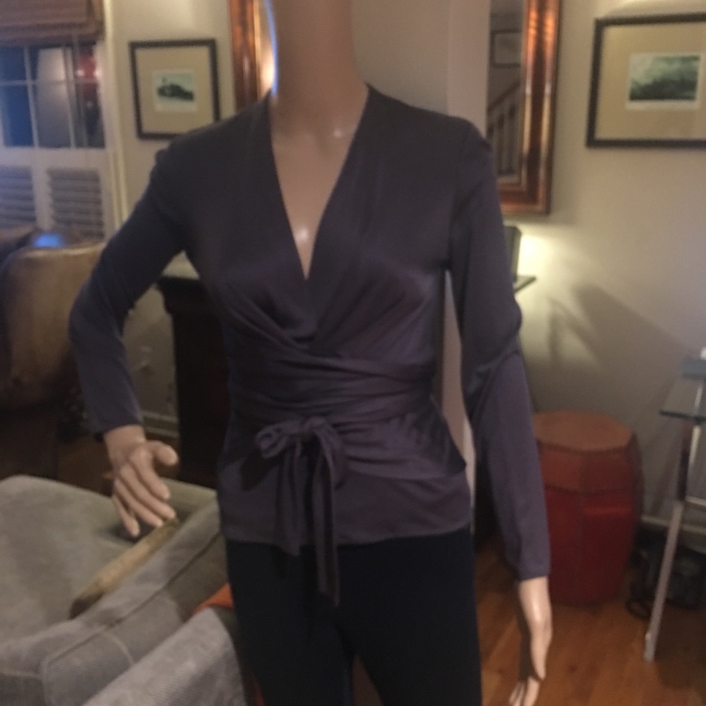 Issa London wrap shirt