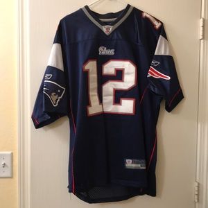 New England Patriots Reebok Tom Brady Jersey