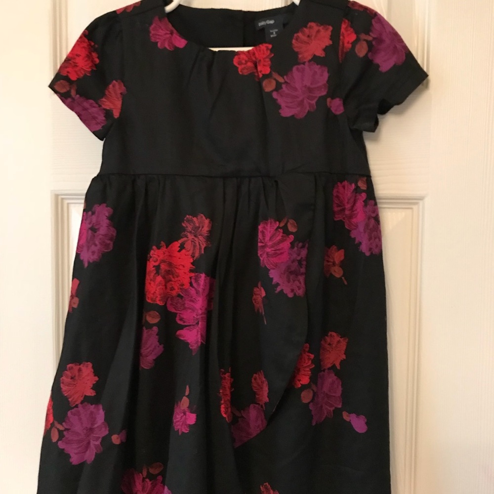 Baby Gap floral dress...perfect for holiday photos