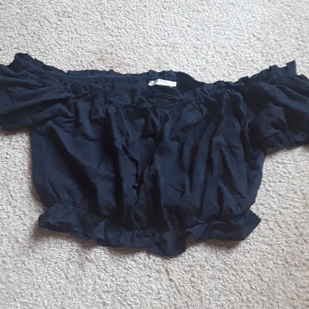 Frill Crop Top