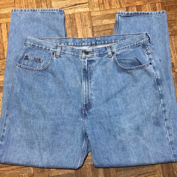 High Quality Guaranteed Loose Fit Jeans Size 42X32 - Picture 2 of 3