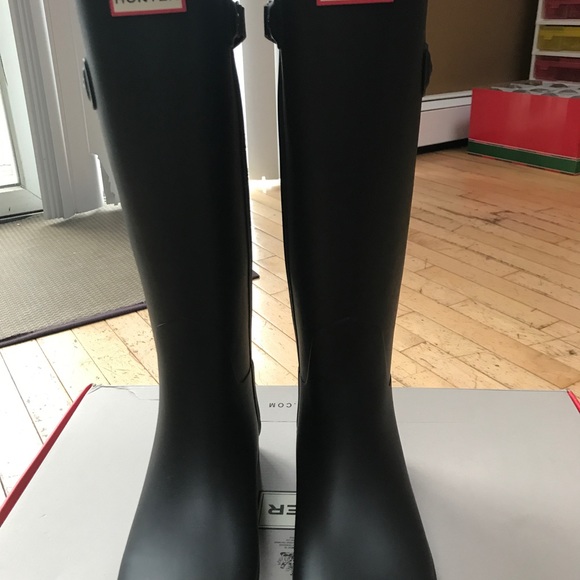 Hunter refined original rain boots back strap 10 - Picture 3 of 3