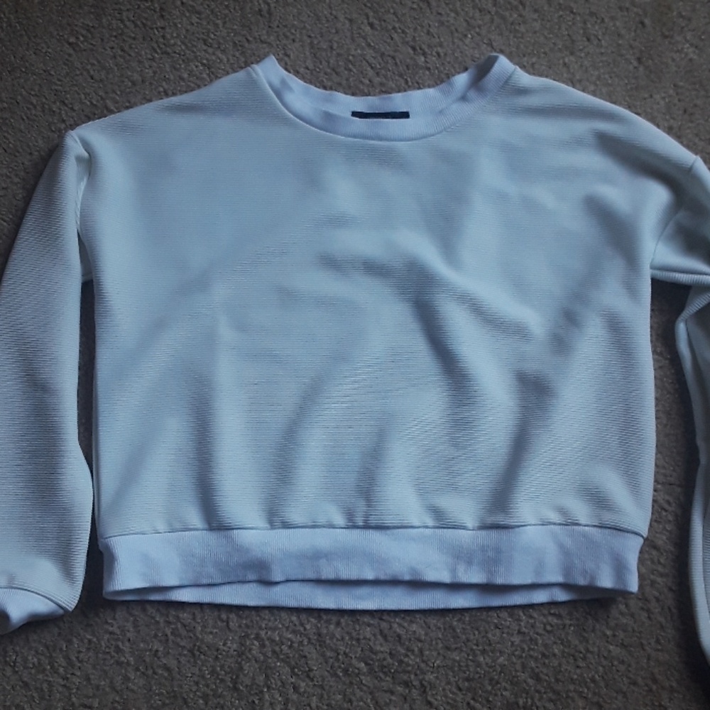 Retro White Sweater