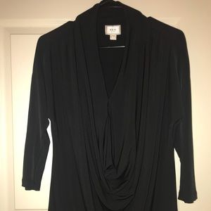 ECI black blouse size small