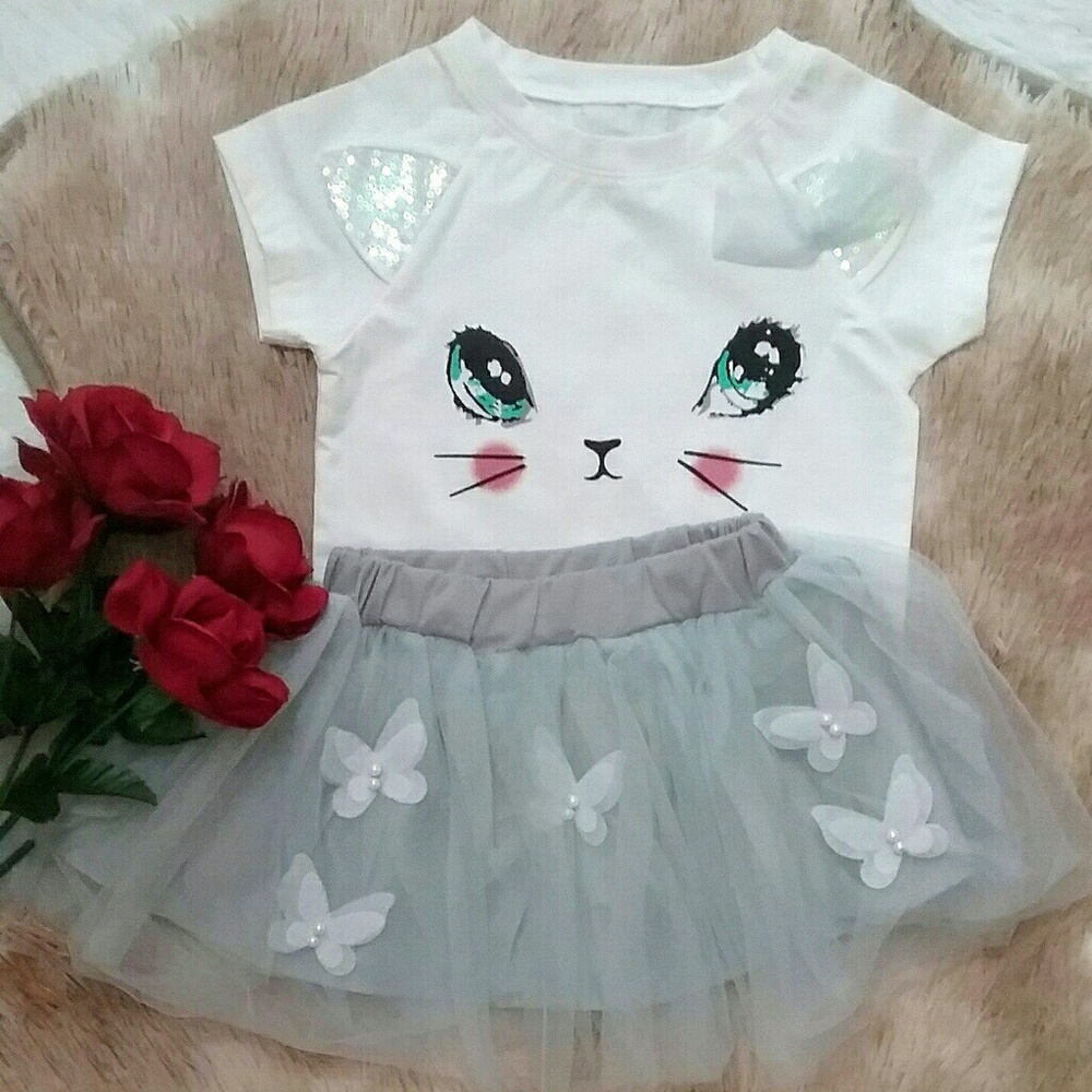 Kitty Girl Tutu Outfit