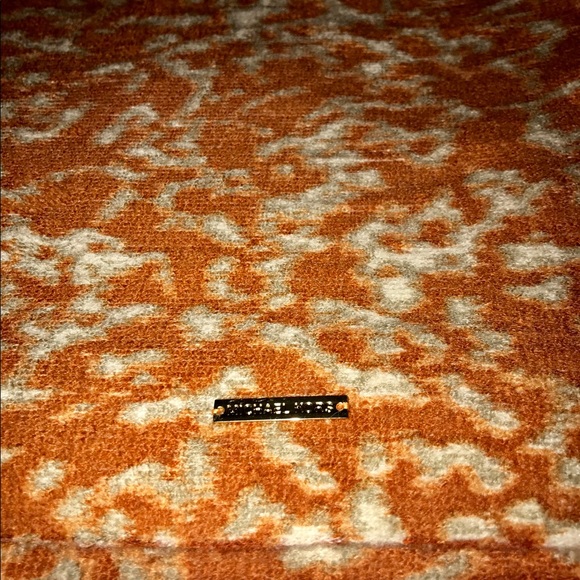 Michael Kors Orange Rochelle Infinity Scarf 🧣 - Picture 2 of 8