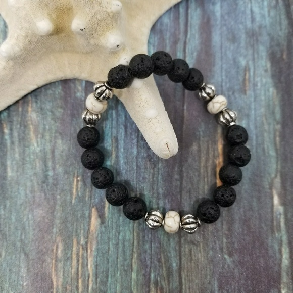 Jewelry - Black Lava Rock Diffuser Bracelet