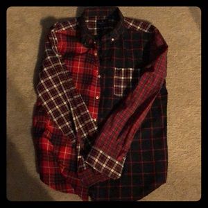 LG American Eagle classic fit button up shirt