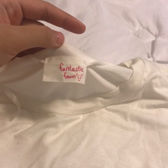 Cream Ruffled Top - Picture 3 of 3