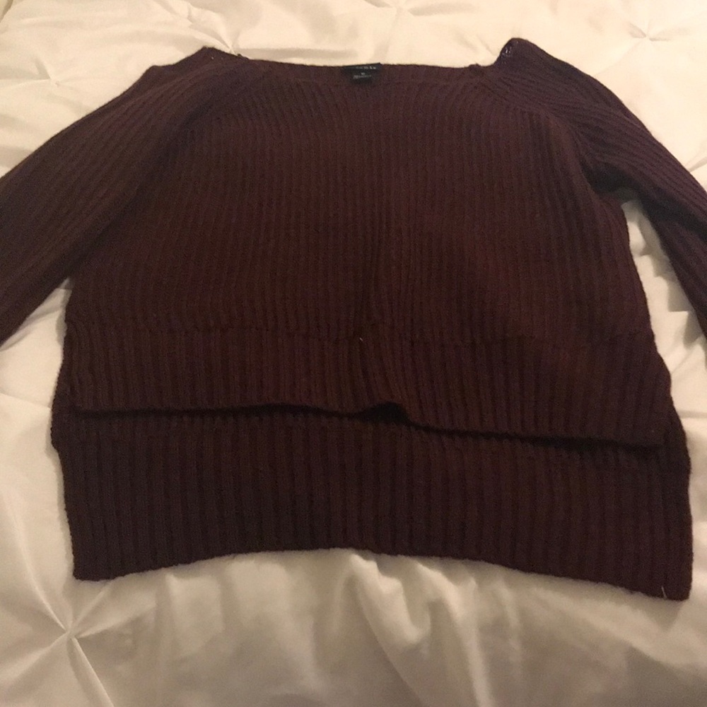 Maroon Sweater