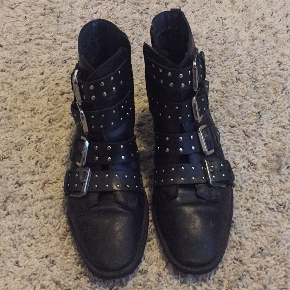 Topshop buckle boots