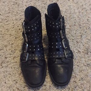 Topshop buckle boots