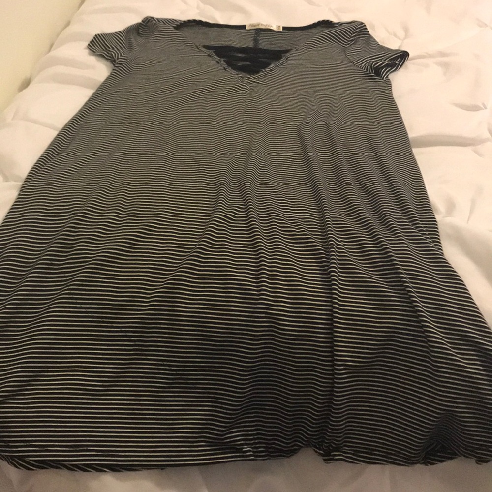 Striped Cutout Dress